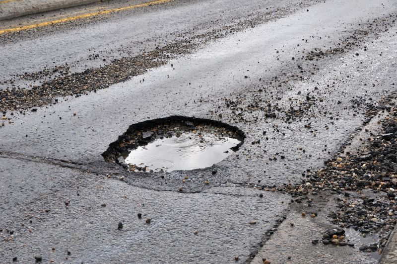 Asphalt Pothole Filling